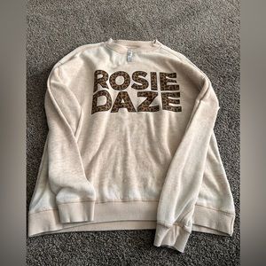 Rosie Daze Sweater Cheetah